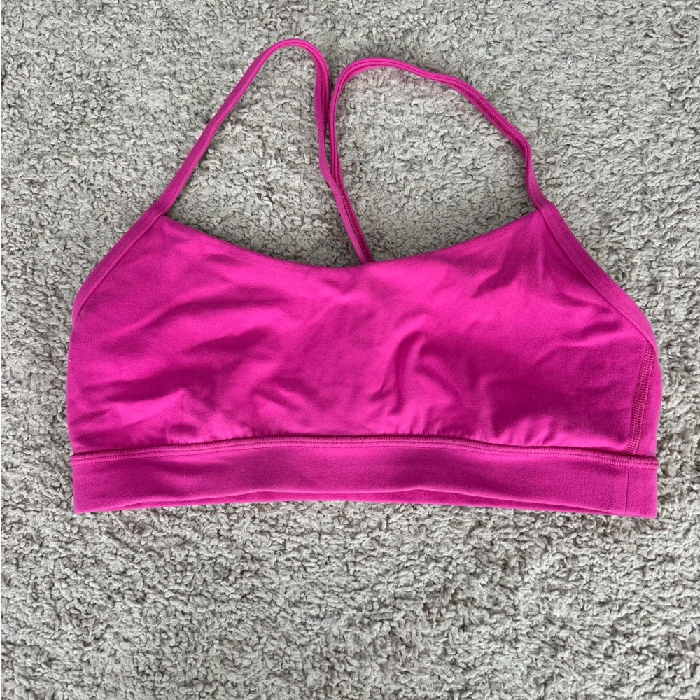 Lululemon Athletica Vibrant Pink Sports Bra